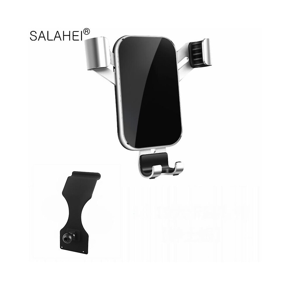 (Silver) Mobile Phone Holder For Mercedes-Benz E Class W213 2017 2018 Air Vent Mount Bracket Phone Holder For Mercedes-Benz E Class 2019 Silver 5413368010386