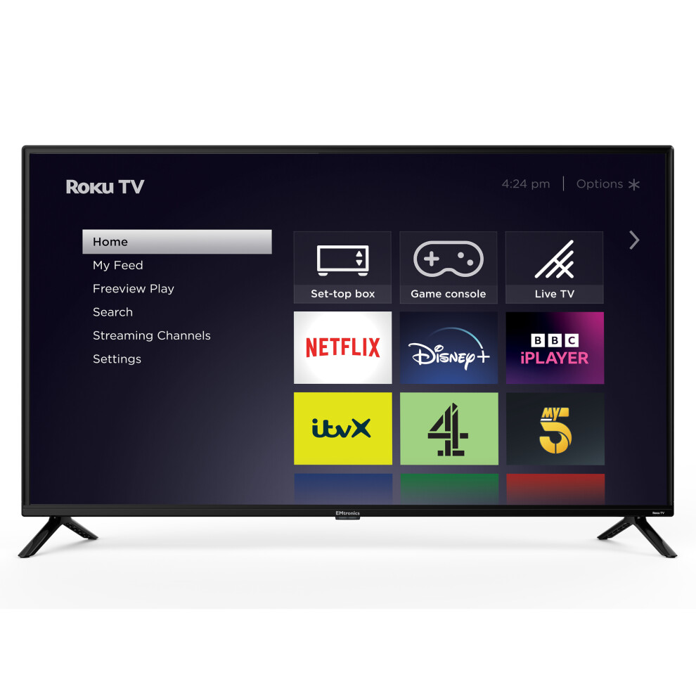 Emtronics Roku Tv Smart 40" Full Hd With Freeview Play And Apps