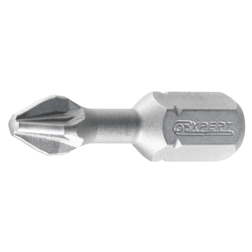 Expert E113631 PZ1 x 25mm 1/4 Hex Pozi Screwdriver Bit Pack Of 6