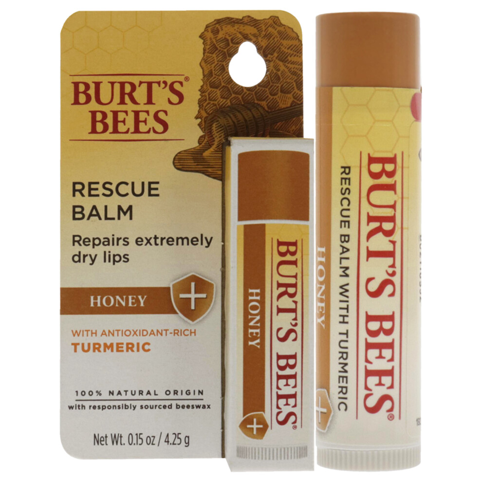 Honey Rescue Balm by Burts Bees for Unisex - 0.15 oz Lip Balm