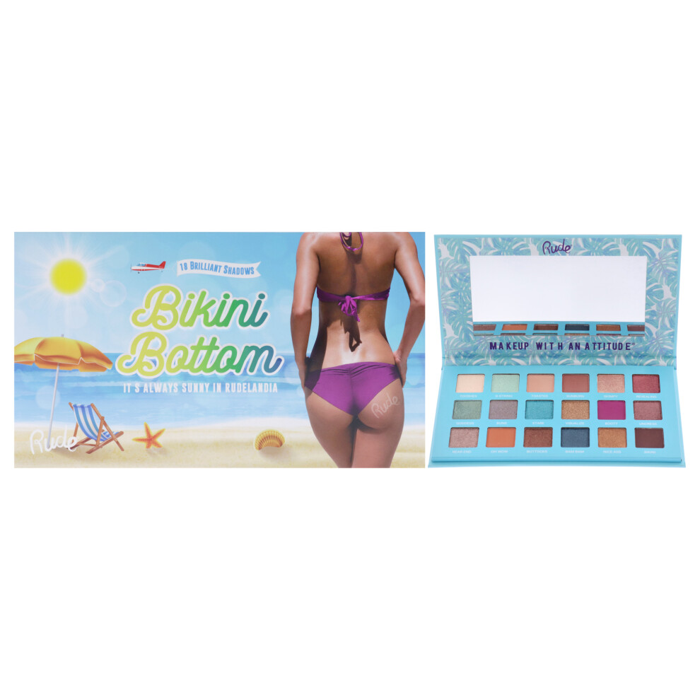 Bikini Bottom 18 Eye Shadow by Rude Cosmetics for Women - 0.63 oz Eye Shadow-image-OPC-PDVPD2T-NEW