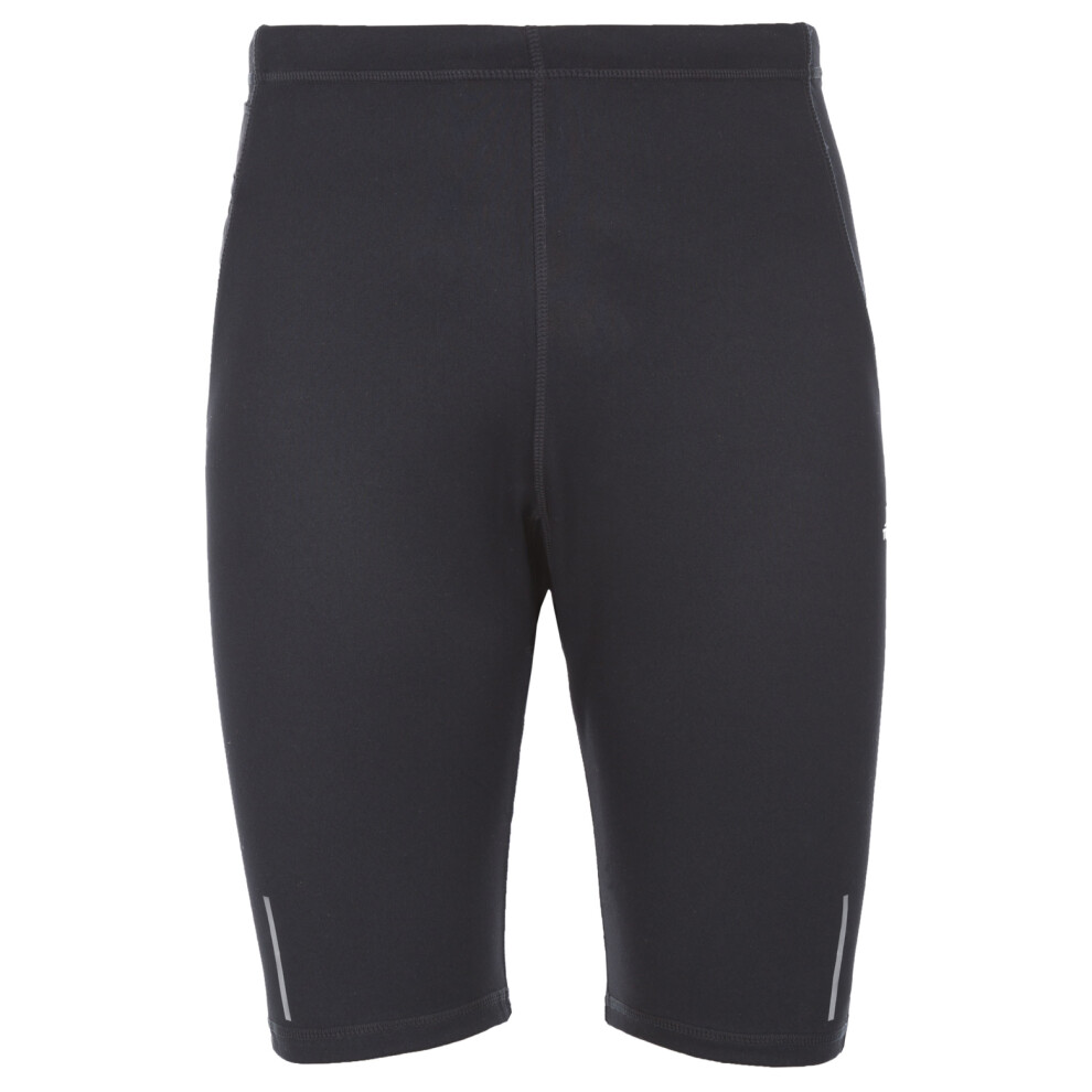 (XS, Black) Trespass Mens Cycling Shorts Quick Dry Syden