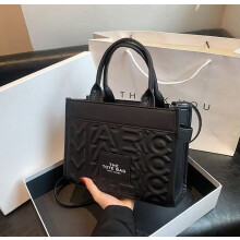 (black) Women's handbags New embossed design tote tote bag large capacity bag briefcase