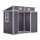 Living And Home 6*4ft Outdoor Plastic Garden Storage Shed 3