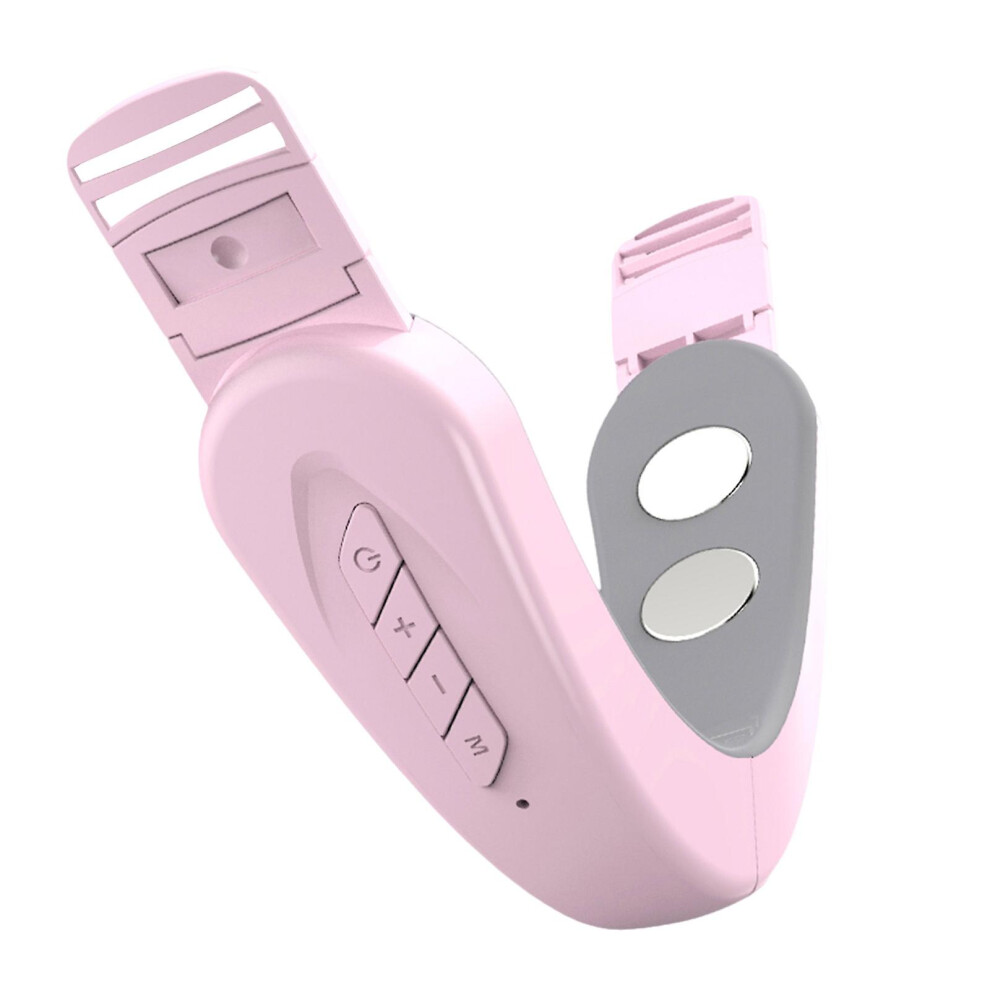 (Pink, D) Face-lifting Instrument V-face Thin-face Belt Micro-current Instrument V-shaped Face-lifting Lifting Upward Tightening