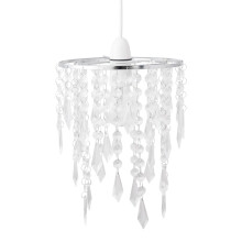 Chrome & Clear Jewels Light Shade