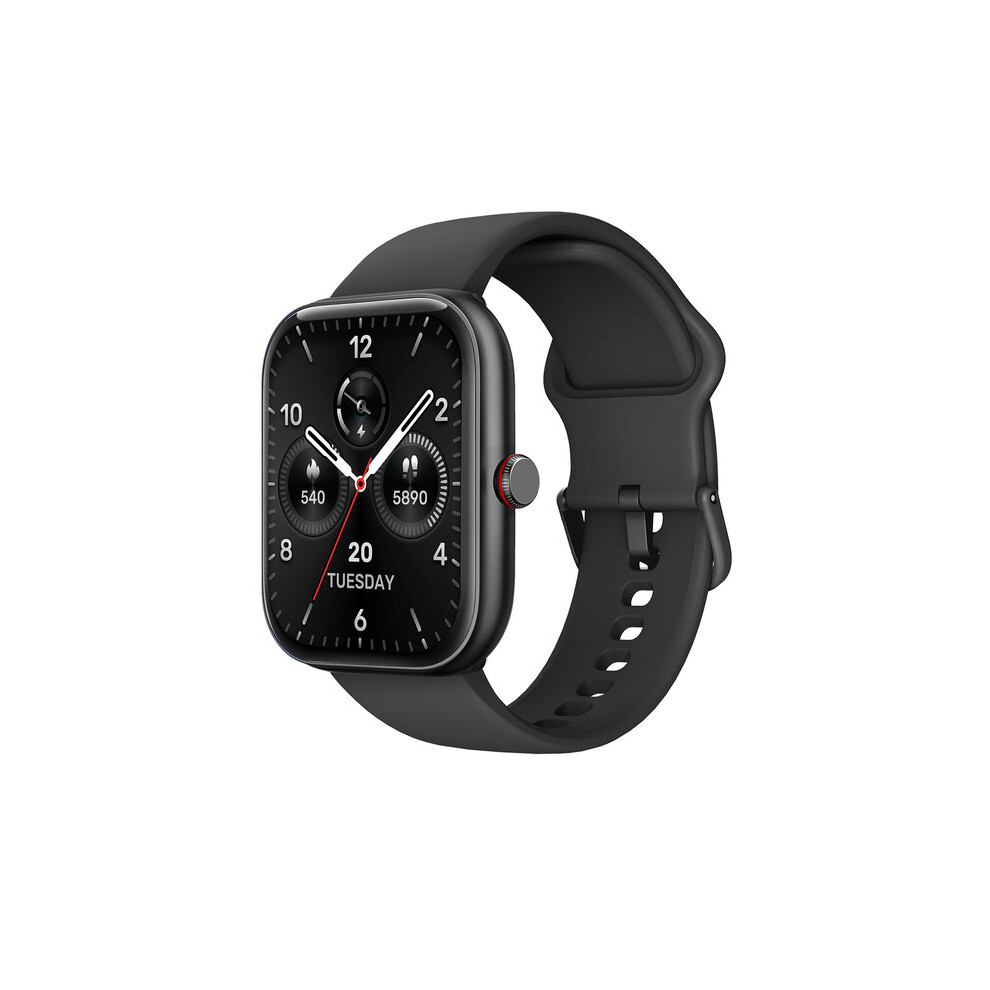 Chronus Idw20 Smart Watch With Voice Assistant, 1.91" Fitness Watch For Ios Android(Black) Black 6976919852747