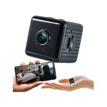 Chronus Wireless WI-FI Compact Camera,1080P HD Security Camcorder and Recorder with Motion Detection and Night Vision, Home Surveillance Camera(Black)