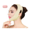 Éliminateur de double menton Masque de levage en V avec (jaune) 6