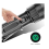 Flashlight XHP160 4-core Flash Light USB Rechargeable Flashlights Torch Work Lights Zoomable Lantern(Black) 7