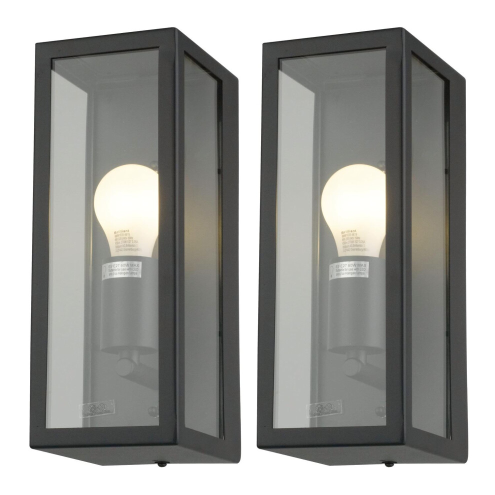 Set of 2 Montrose - Black Outdoor Wall Lights-image-OPC-PDVPJCB-NEW