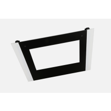 GENUINE LOGIK LFTC60W16 COOKER MAIN OVEN OUTER GLASS PANEL (BOTTOM)