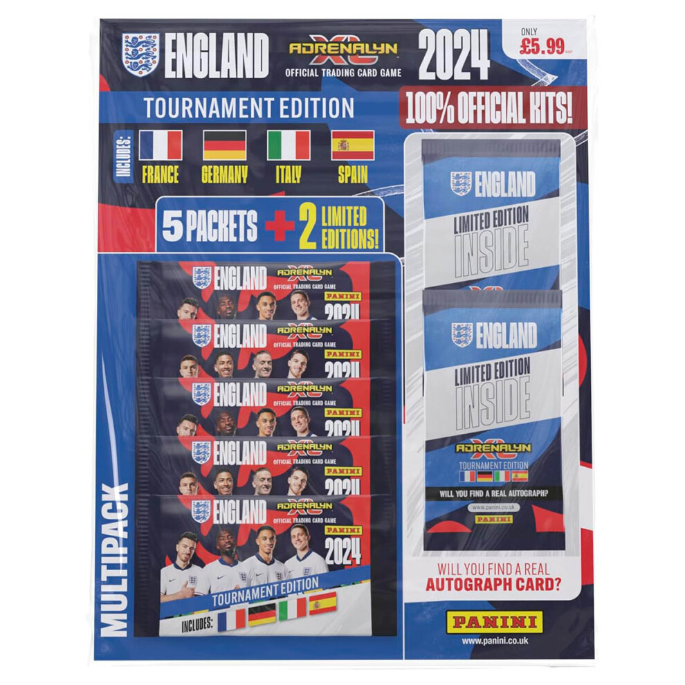 England Tournament Edition Adrenalyn XL Multipack