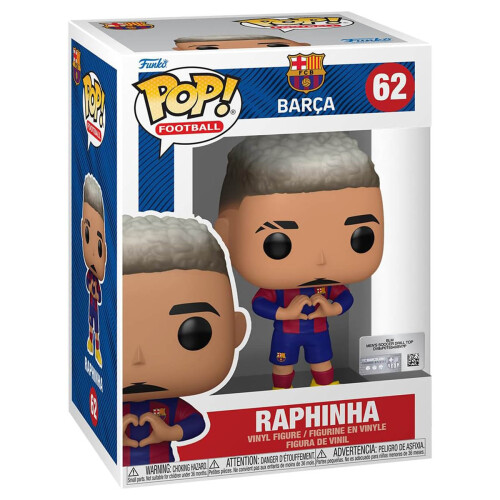 Funko POP Football: Barcelona- Raphinha