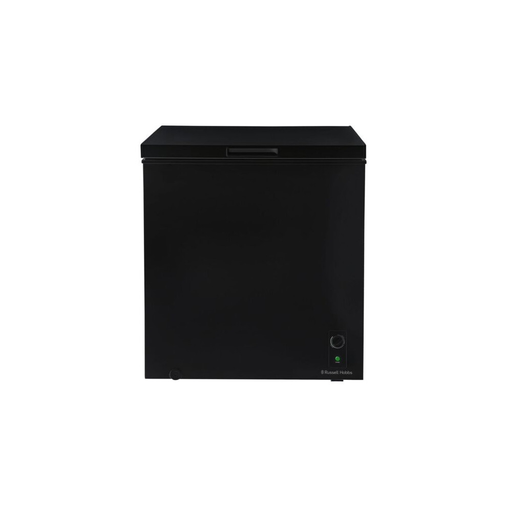 Russell Hobbs MDA RH198CF0E1B Free Standing 198 Litres Chest Freezer Black E