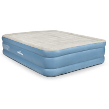 Dellonda, Queen, High Raised Air Bed, with Built-In Electric Pump, Carry Bag, 203x152x46cm, DL147