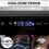Dellonda Baridi 52 Bottle Dual Zone Wine Cooler, Fridge, Touch Screen Controls, LED - Black - DH236 4