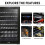 Dellonda Baridi 52 Bottle Dual Zone Wine Cooler, Fridge, Touch Screen Controls, LED - Black - DH236 3