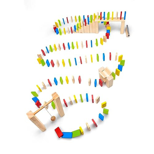 Tobar 435 Wooden Domino Race, Mixed, Medium 1