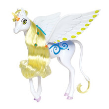 Simba 109480095 Mia and Me Magic Unicorn Onchao with Light and Sound/Moving Wings/Plays Title Song, 25 cm