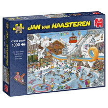Jumbo, Jan Van Haasteren - Winter Games, Jigsaw Puzzles for Adults,?1000 Piece