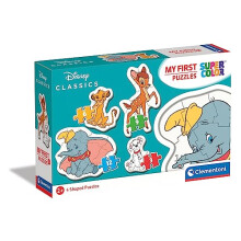Clementoni - 20806 - My first puzzle for children- Animal friends - 3-6-9-12 Pieces - Disney