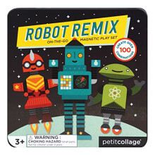 Petit Collage |?Magnets | Game On The Go Robot