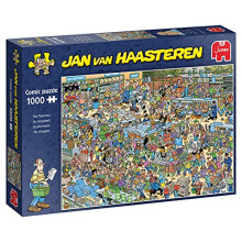Jumbo, Jan Van Haasteren - The Pharmacy, Jigsaw Puzzles for Adults, 1000 piece