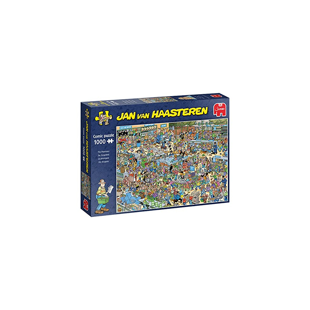 Jan Van Haasteren Jumbo, - The Pharmacy, Jigsaw Puzzles For Adults, 1000 Piece