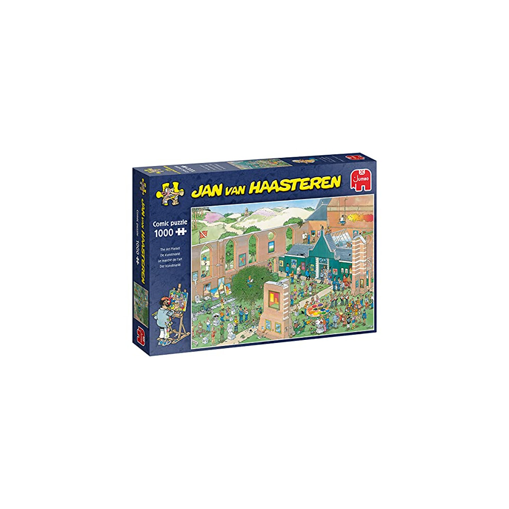 Jan Van Haasteren Jumbo, - Art Market - Jigsaw Puzzles For Adults, 1000 Piece
