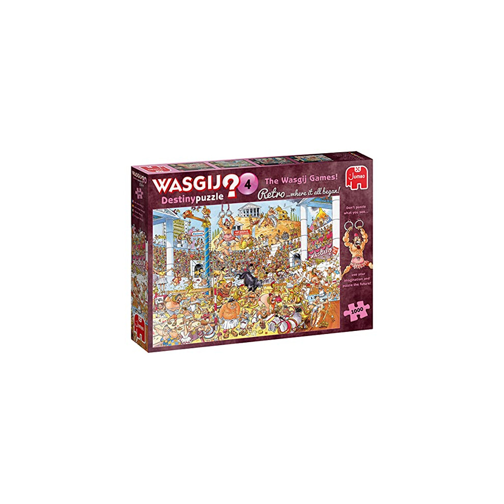 Wasgij Jumbo Falcon - Destiny 4 The Games Jigsaw Puzzle (1000 Pieces)