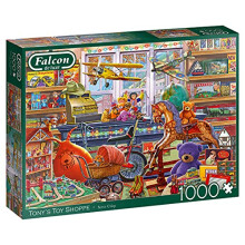Jumbo, Falcon de luxe - Tony's Toy Shop, Jigsaw Puzzles for Adults, 1000 piece