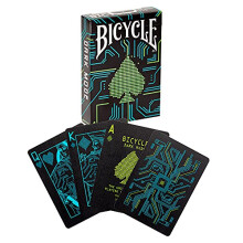 Bicycle Dark Mode Playing Cards - 1 Deck, Air Cushion Finish, Professional, Superb Handling & Durability, Great Gift For Card Collectors