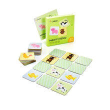 CUBIDI Memory Matching Game - Educational Toys for 3+ Year Olds - Card Games for Kids - Montessori Toys for 3+ Year Olds - Pairs Games for Kids - Kids