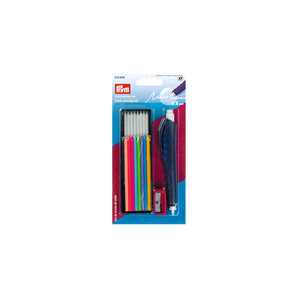 Prym - Chalk Cartridge Set - 1 Piece, Multi Colour, 18 Count (Pack Of 1)