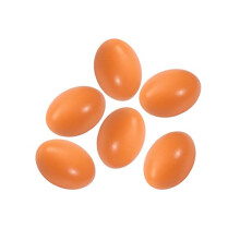 Artificial Eggs Wooden Eggs Fake Eggs Help Laying Hen Dummy Eggs 6 pcs