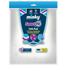 Minky Thick Felt Pad, White, Large