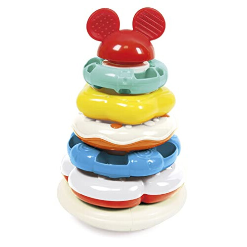Clementoni Clementoni - 17284 - Disney Baby Stackable Rings for toddlers