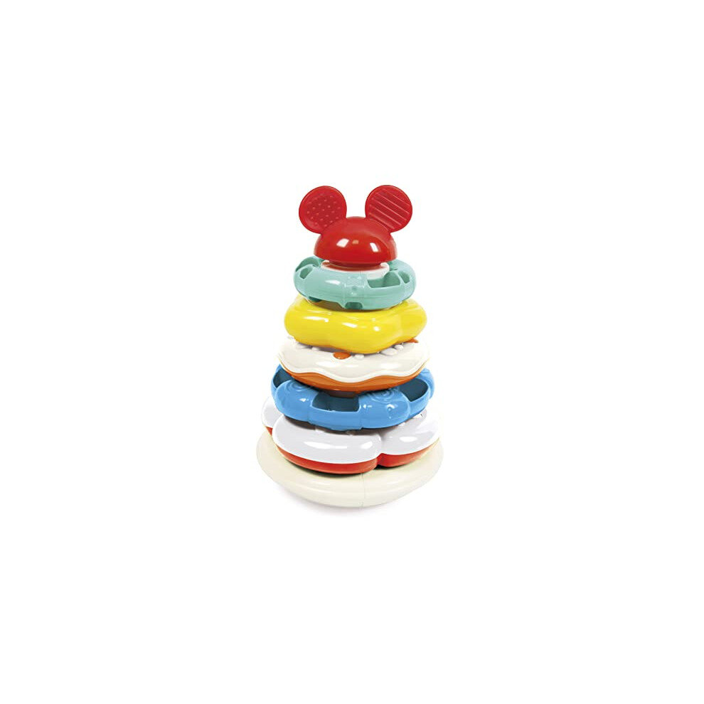 Clementoni - 17284 - Disney Baby Stackable Rings for toddlers