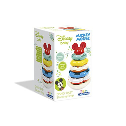 Clementoni Clementoni - 17284 - Disney Baby Stackable Rings for toddlers 2