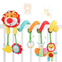 Ballery Spiral Pram Toys for Babies, Baby Pram Pushchair Toys, Spiral Activity Hanging Toys Car Seat Stroller Toys Baby Sensory Toys 0 3 6 Months