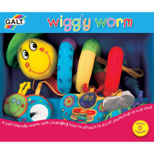 Galt Toys, Wiggly Worm, Cot and Pram Toy, Ages 0 Months Plus