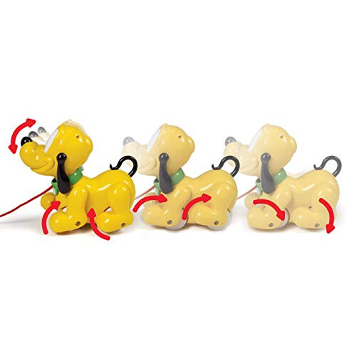 Clementoni Clementoni 14981 "Pluto" Pull Along Toy for toddlers, Yellow 2