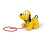 Clementoni Clementoni 14981 "Pluto" Pull Along Toy for toddlers, Yellow 1