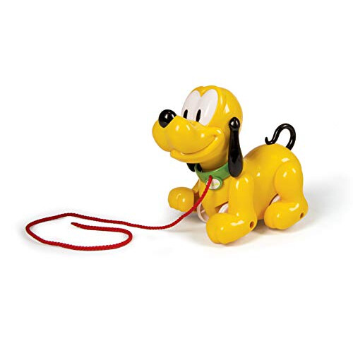 Clementoni Clementoni 14981 "Pluto" Pull Along Toy for toddlers, Yellow