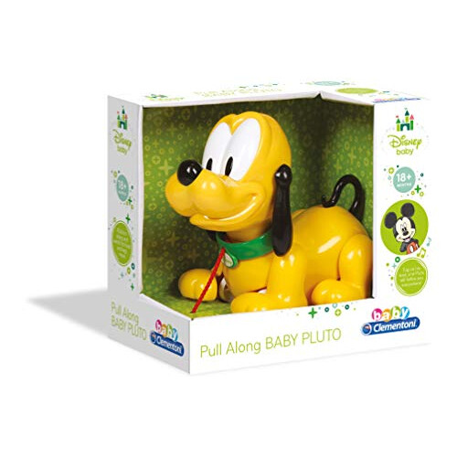 Clementoni Clementoni 14981 "Pluto" Pull Along Toy for toddlers, Yellow 1