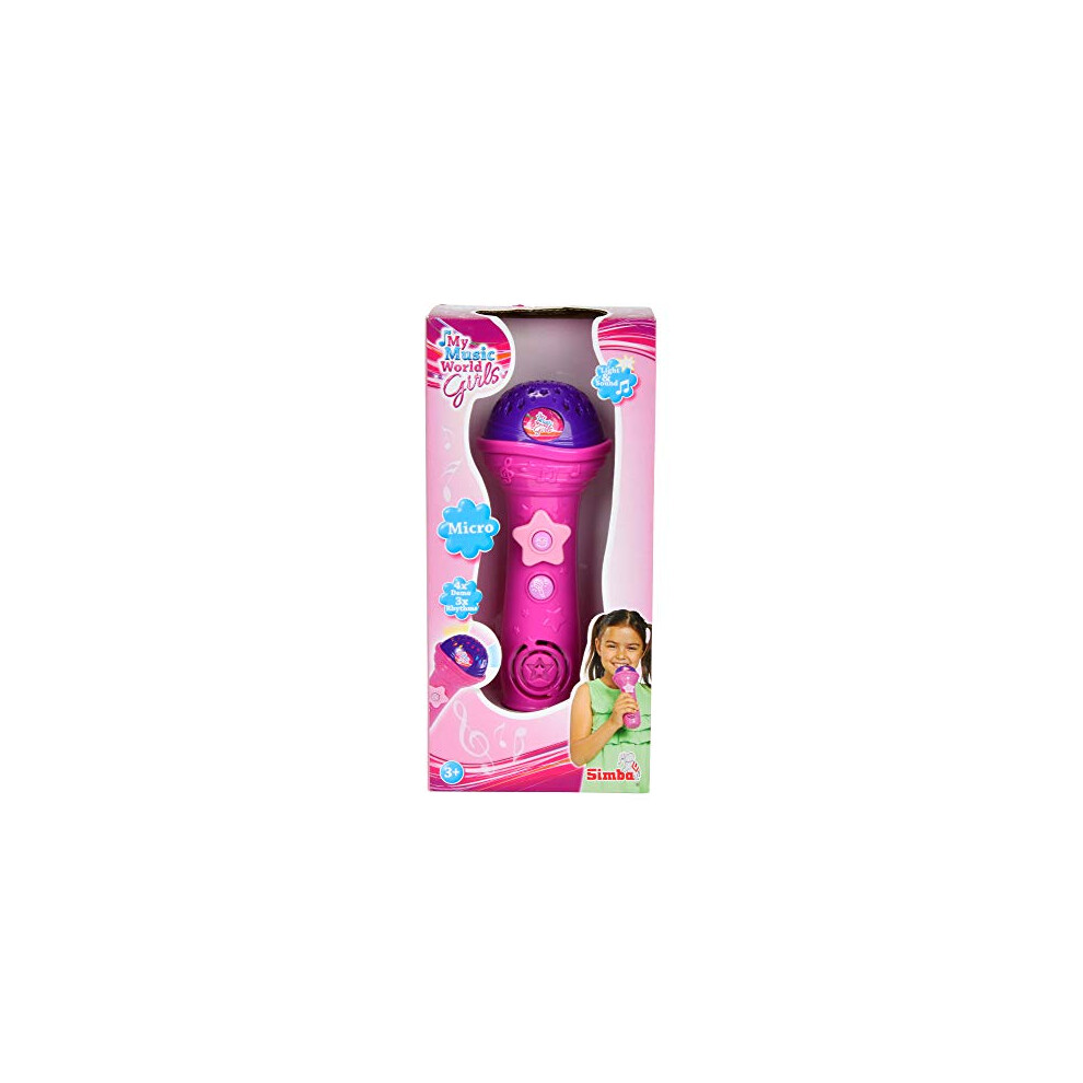 Simba 106831464 "My Music World girls Shining Microphone