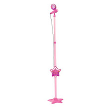 Simba 106830691 Girl's Microphone & Stand with Built in CD MP3 Player Connection | Kids Karaoke | Ages 4+