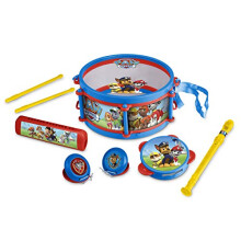 Paw Patrol Pack Away Drum Set | Musical Playset Including 5+ Musical Instruments | Paw Patrol Themed Musical Instrument Set | Paw Patrol Toys |