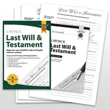 Lawpack Last Will & Testament DIY KIT - 2023 Edition